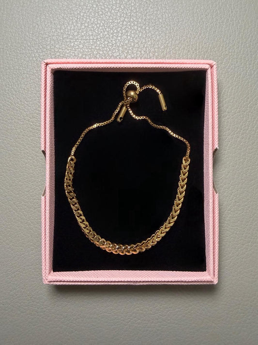 Armband verschachtelt (18 Karat vergoldet)