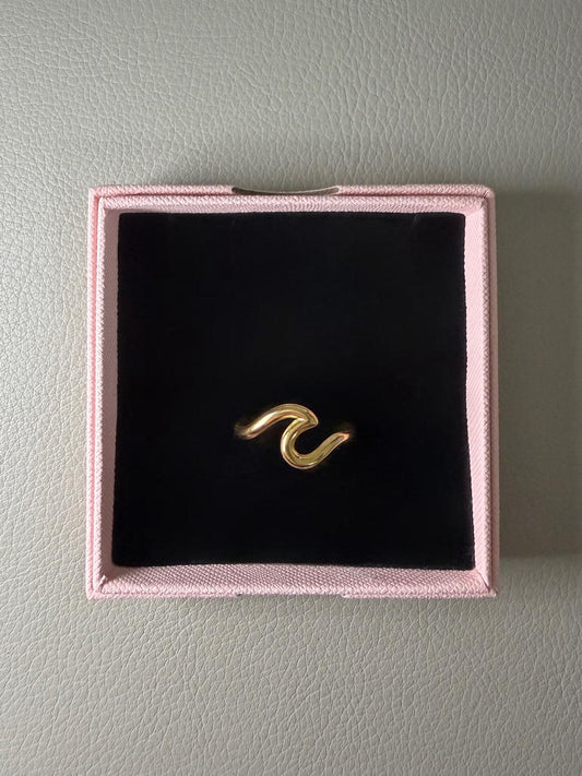 zarter Ring (18 Karat vergoldet)