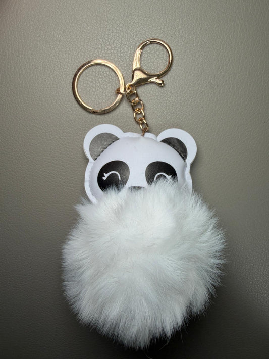 Flauschiger Koala Anhänger (PU-Leder)