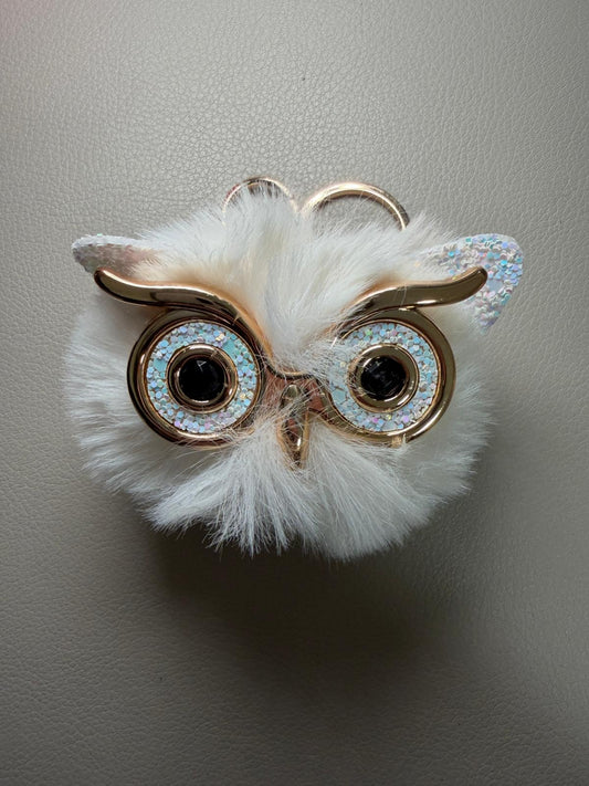 Flauschiger Eulen Anhänger